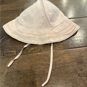 Chloe Light Pink Kids Hat with Ties